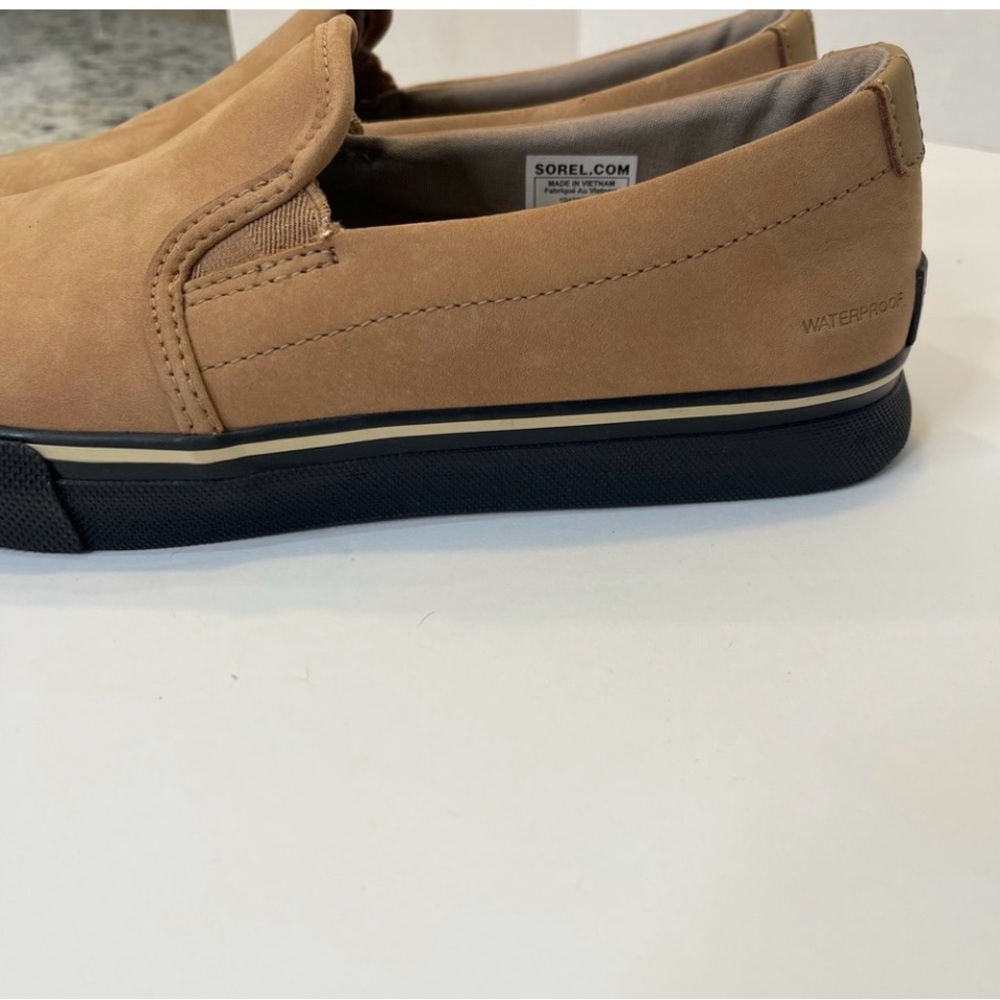 SOREL MENS CARIBOU WATERPROOF SLIP ON SNEAKER SIZE 9 - Picture 4 of 10